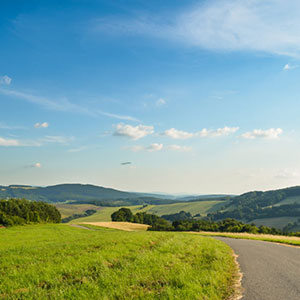 In the English countryside